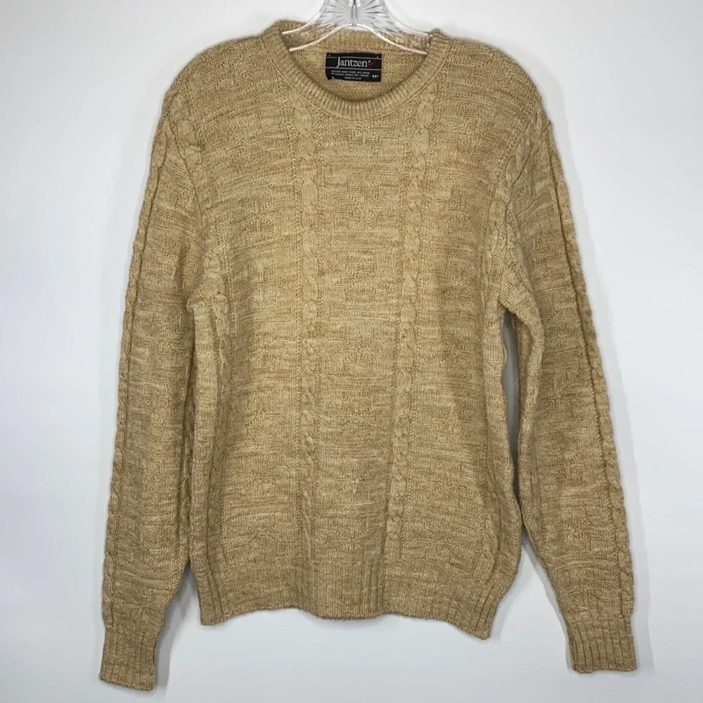 Vintage Jantzen Knit Sweater Size Medium